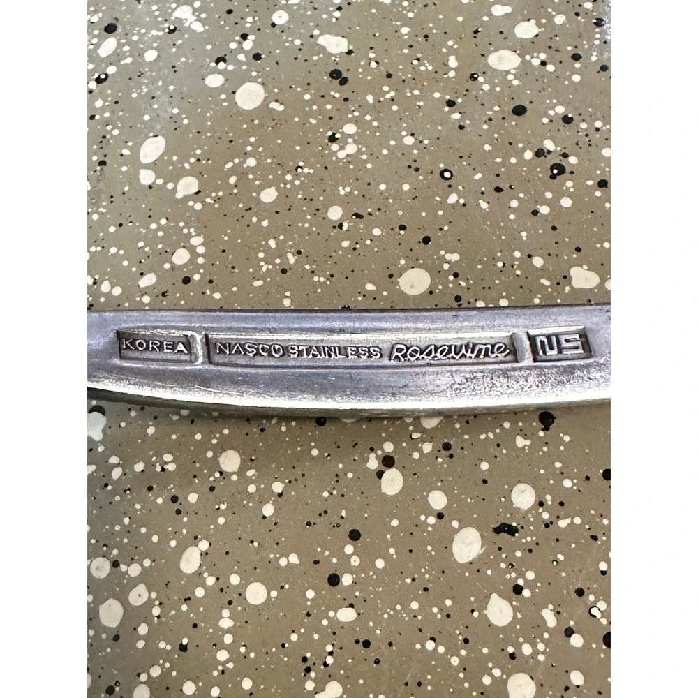 National Silver FLEUR Stainless NASCO Rose 6-3/4